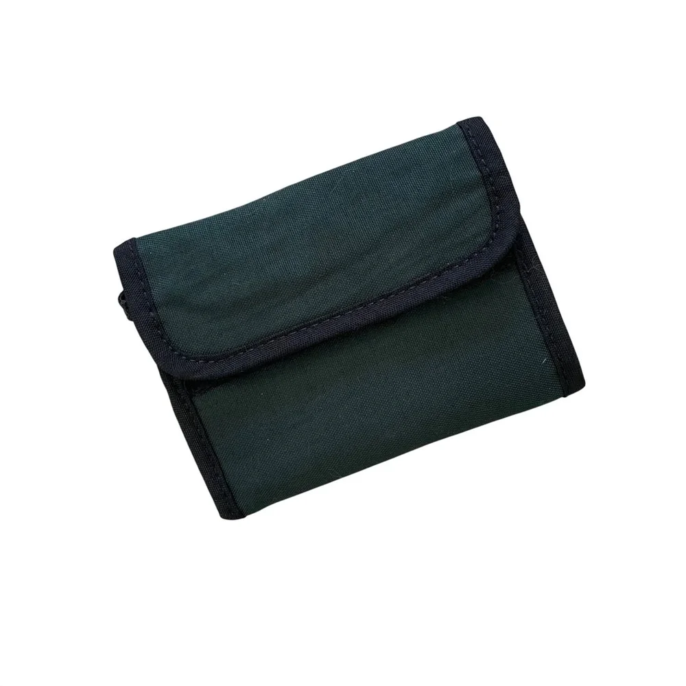 Vintage Eagle‎ Creek Travel Wallet Gorpcore Card Holder Green Rugged Canvas